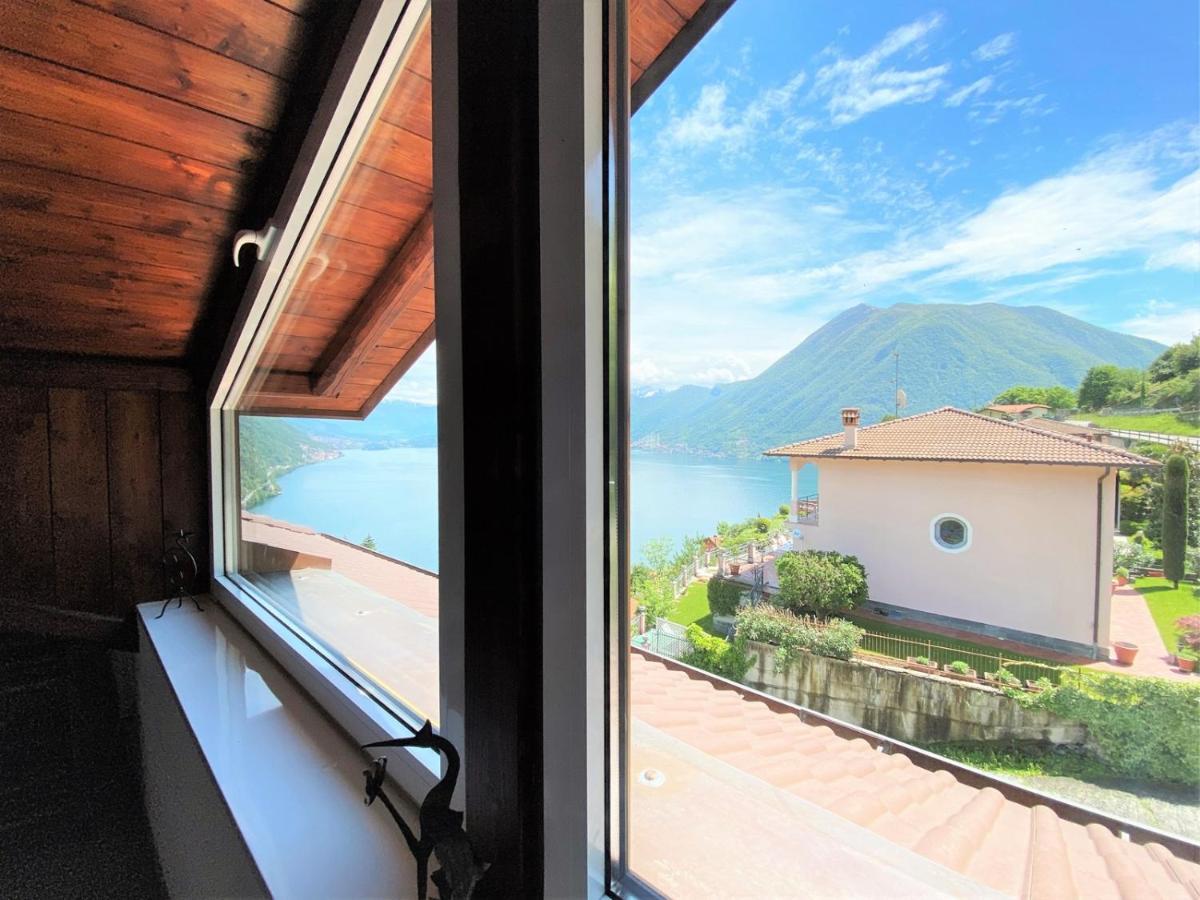 Апартаменты La Rondinella - Loft With Fantastic View On Lake Como Ардженьо Экстерьер фото
