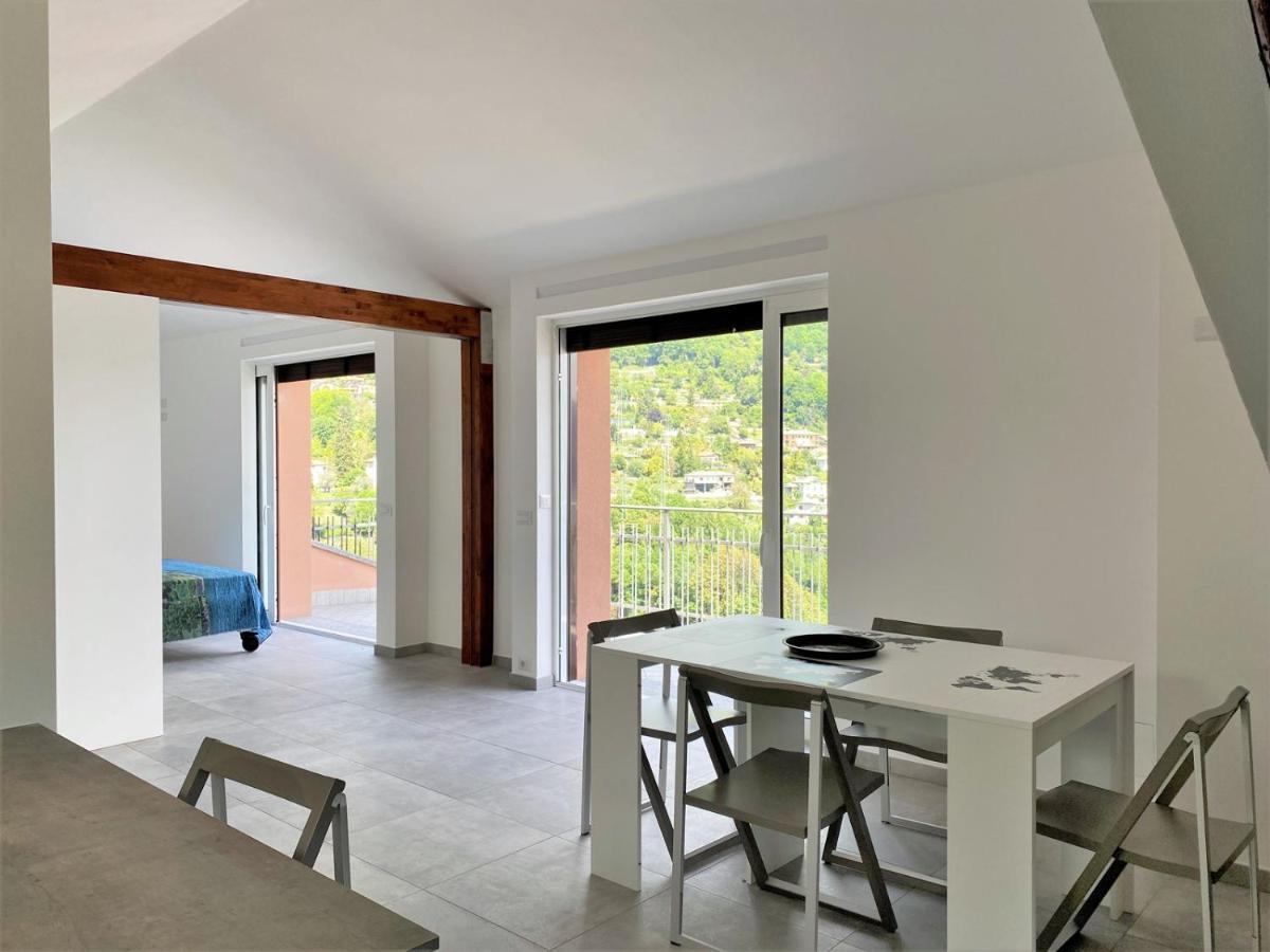 Апартаменты La Rondinella - Loft With Fantastic View On Lake Como Ардженьо Экстерьер фото