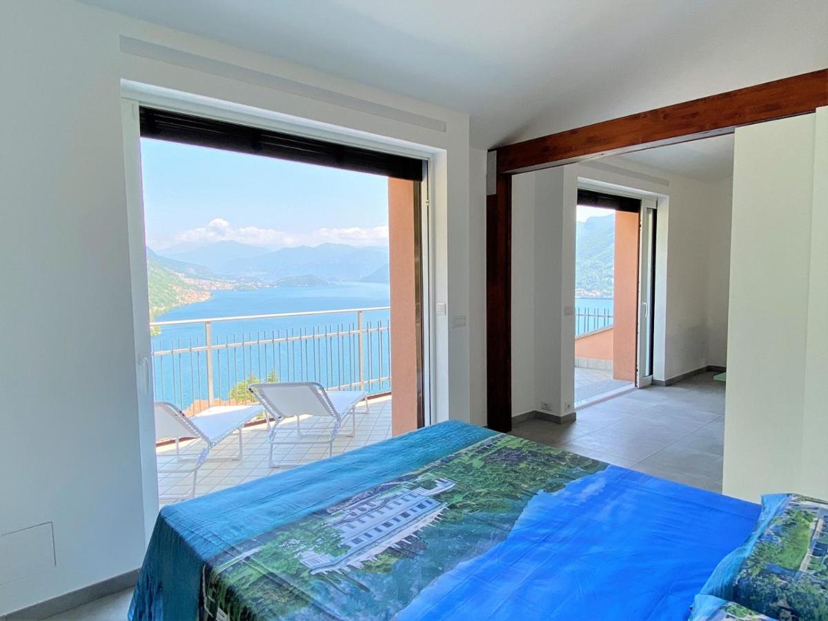 Апартаменты La Rondinella - Loft With Fantastic View On Lake Como Ардженьо Экстерьер фото