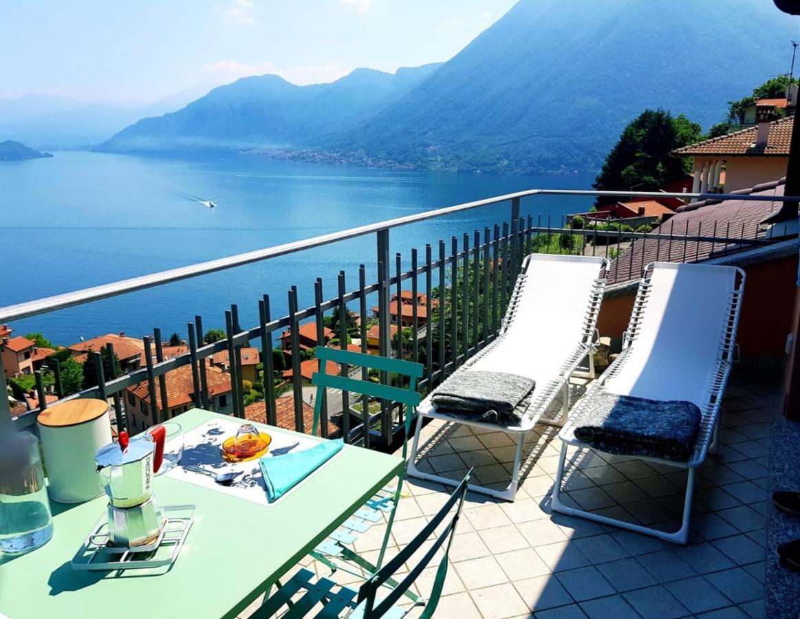 Апартаменты La Rondinella - Loft With Fantastic View On Lake Como Ардженьо Экстерьер фото